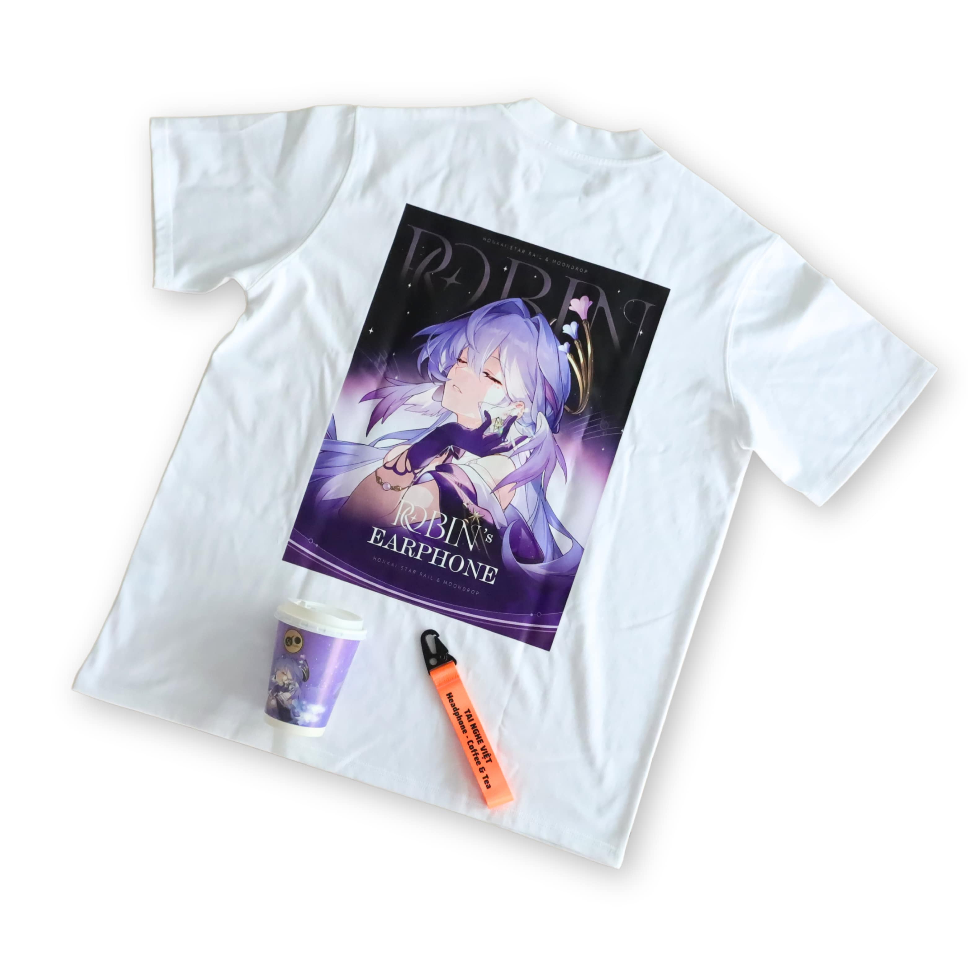ÁO PHÔNG MOONDROP X HONKAI STAR RAIL ROBIN